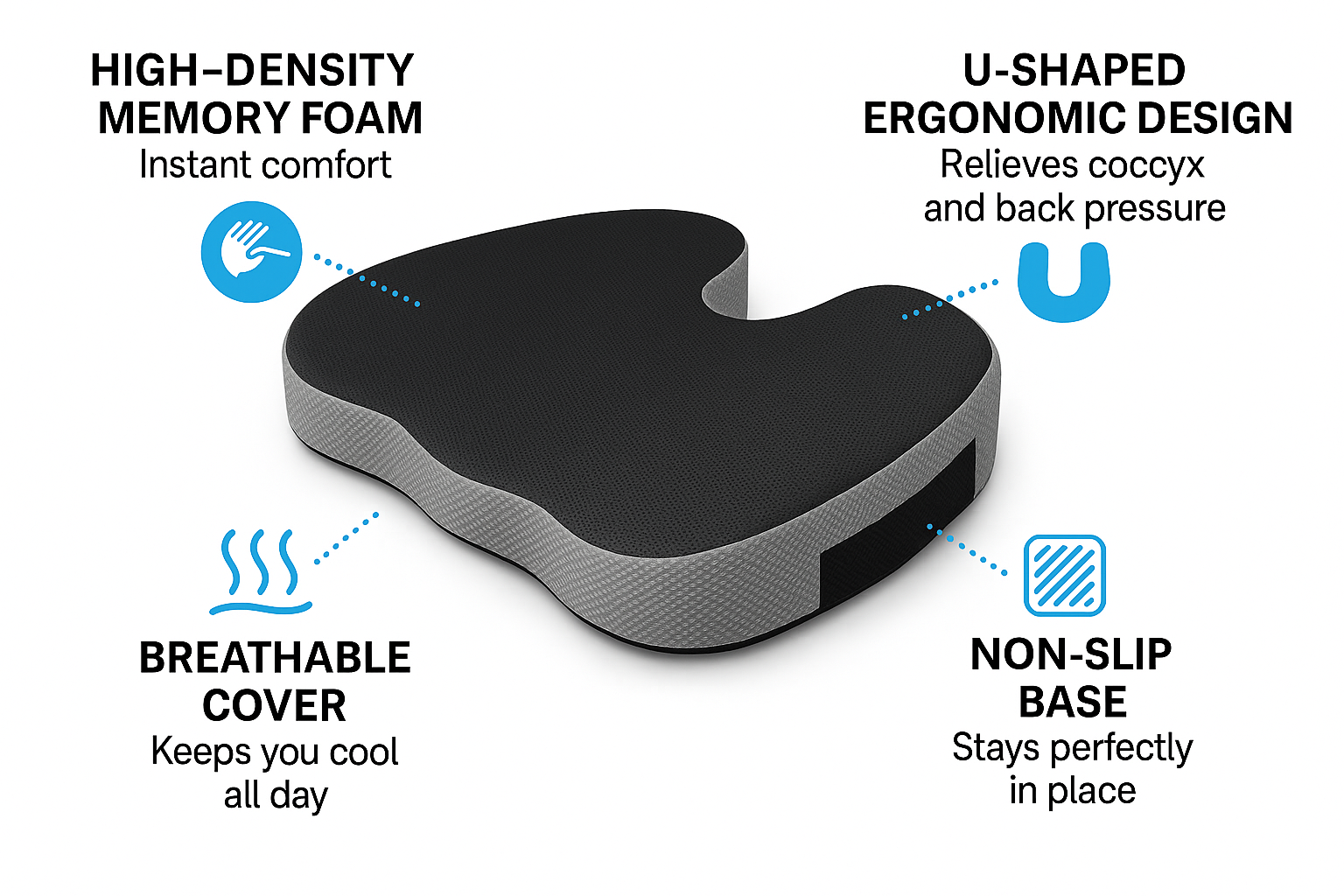 Flow Ergonomic Cushion